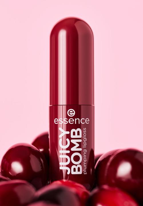 essence - JUICY BOMB Plumping Lip Gloss - 02 Sour Cherry