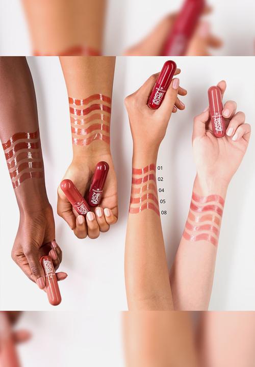 essence - JUICY BOMB Plumping Lip Gloss - 05 Soft Apricot