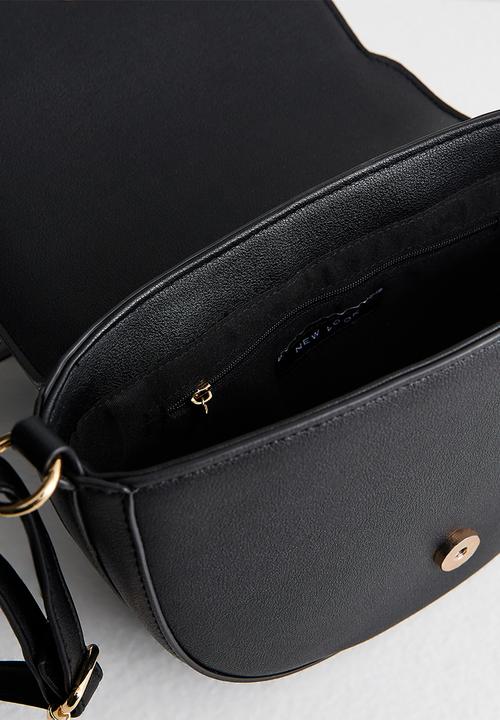 New Look - Sian Top Handle Saddle Bag - Black
