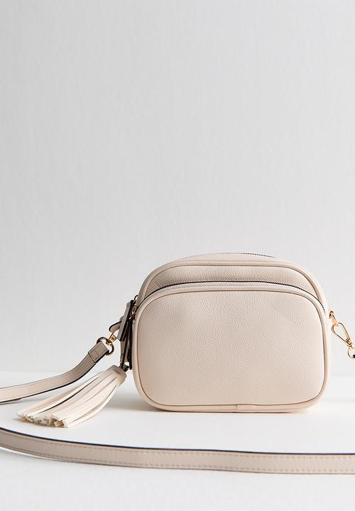 New Look - Alice Tassel Camera Bag - White