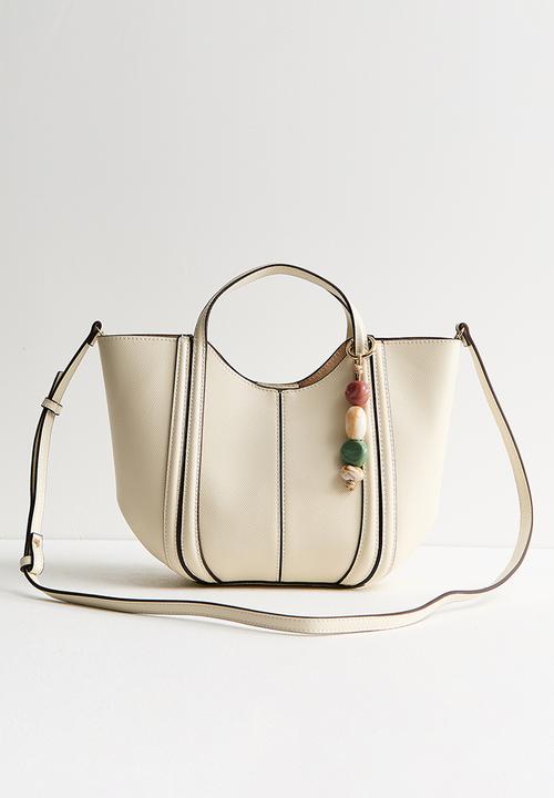 New Look - Piper Scoop Mini Tote Bag - White