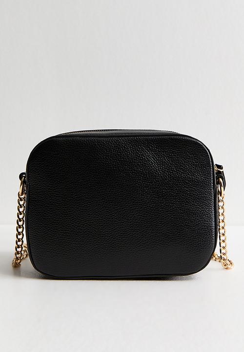 New Look - Piped Brandi Crossbody Bag - Black
