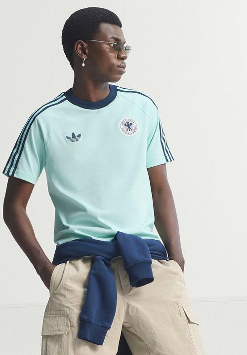 adidas Originals - DFB German Originals Tee - Semi Flash Aqua