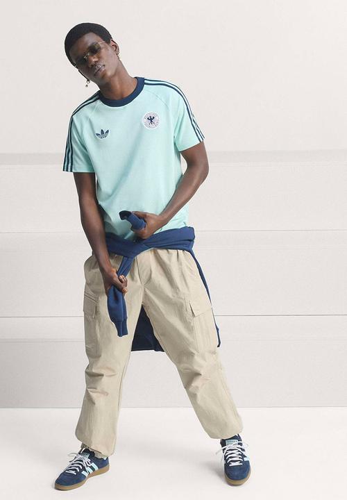 adidas Originals - DFB German Originals Tee - Semi Flash Aqua