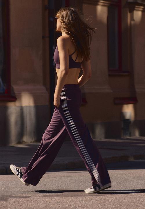H&M - Track pants - aubergine purple 