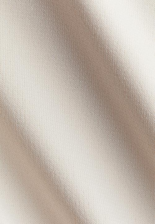H&M - Tie-detail top - light beige