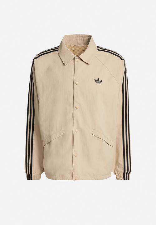adidas Originals - 3-Stripes Coach Jacket - Beige