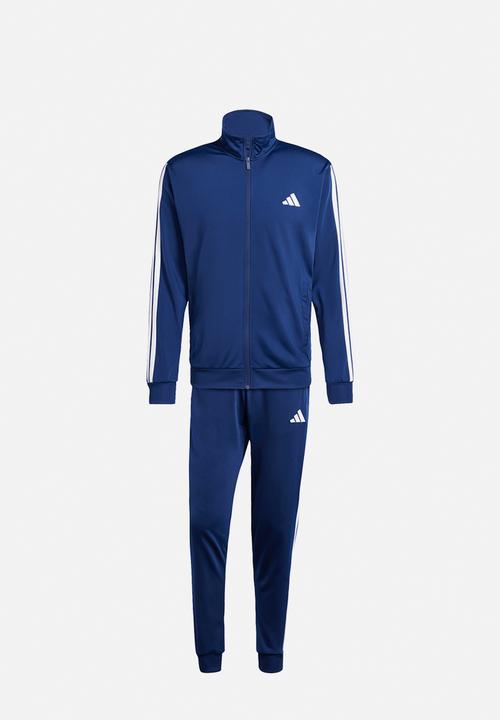 adidas Performance - Dayready 3S Tracksuit Set - Dark Blue