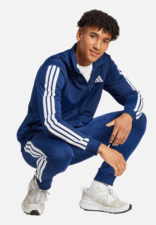 adidas Performance - Dayready 3S Tracksuit Set - Dark Blue