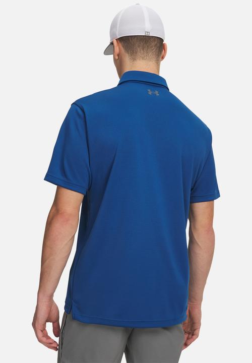 Under Armour - UA Tech Polo - Varsity Blue & Pitch grey