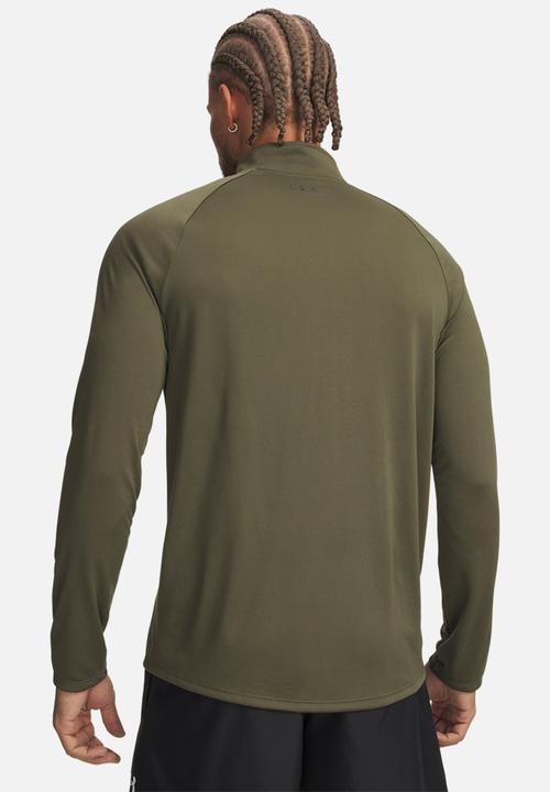 Under Armour - UA Tech 2.0 1/2 Zip - Marine OD Green & Black