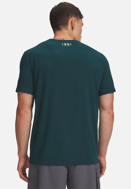 Under Armour - UA Varsity Crest Short Sleeve - Arden green & castlerock