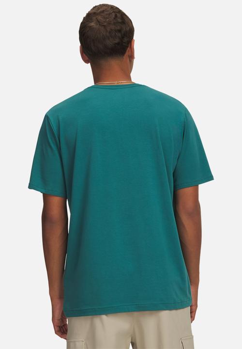 Under Armour - UA Globe ss Tee - Rack Green & summit white