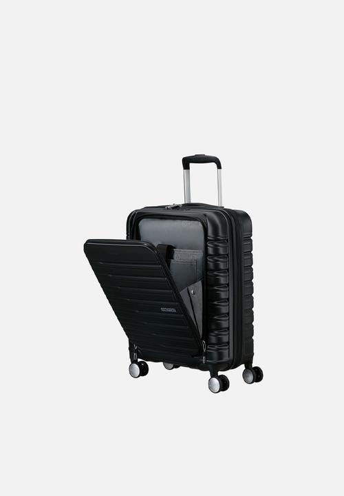 American Tourister - AT FLASHLINE SPINNER 55CM FRONTLOADER SHAD.BLACK