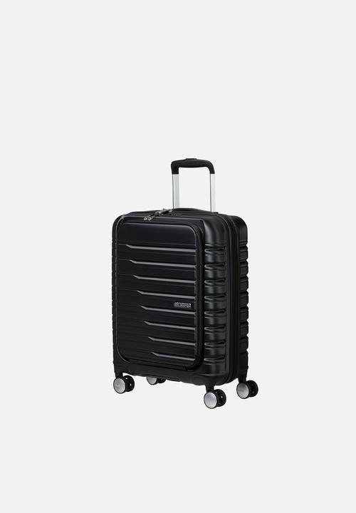 American Tourister - AT FLASHLINE SPINNER 55CM FRONTLOADER SHAD.BLACK