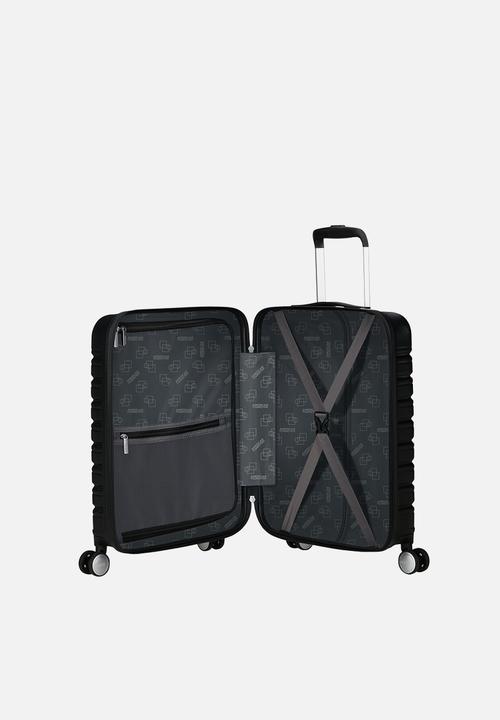 American Tourister - AT FLASHLINE SPINNER 55CM FRONTLOADER SHAD.BLACK