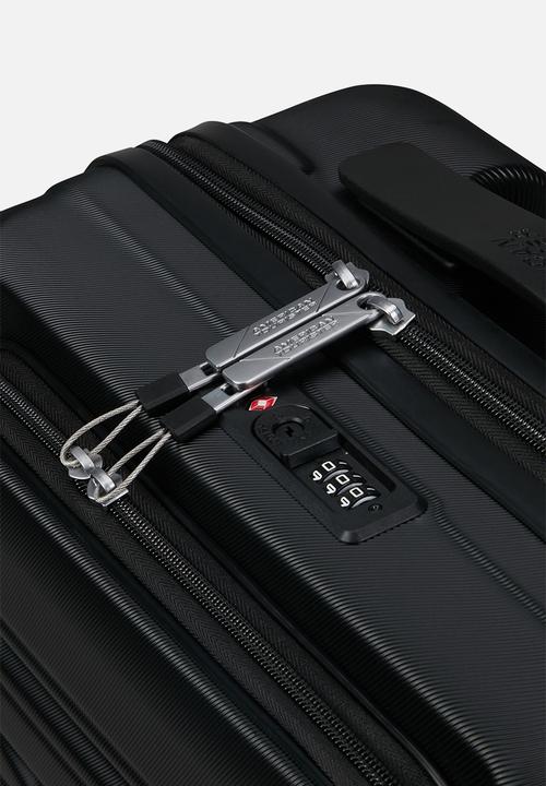 American Tourister - AT FLASHLINE SPINNER 55CM FRONTLOADER SHAD.BLACK
