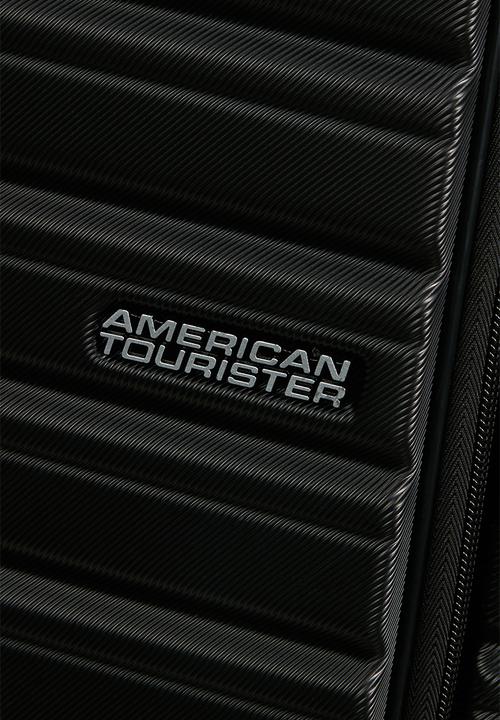 American Tourister - AT FLASHLINE SPINNER 55CM FRONTLOADER SHAD.BLACK