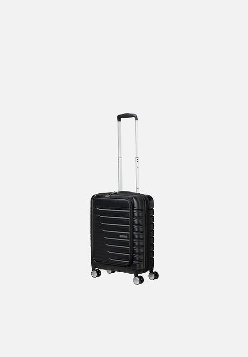American Tourister - AT FLASHLINE SPINNER 55CM FRONTLOADER SHAD.BLACK