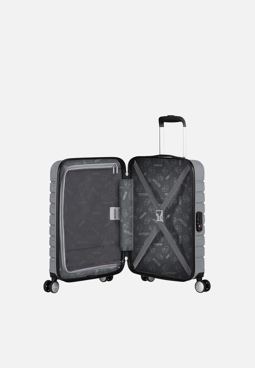 American Tourister - AT FLASHLINE SPINNER 55CM TSA SKY SILVER