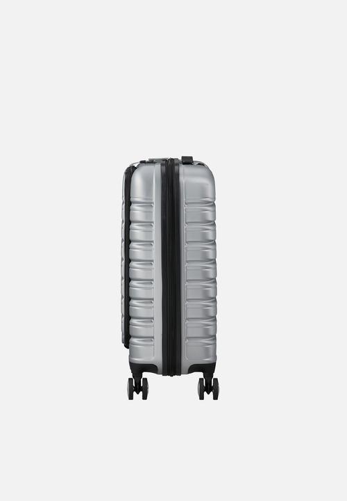American Tourister - AT FLASHLINE SPINNER 55CM FRONTLOADER SKY SILVER