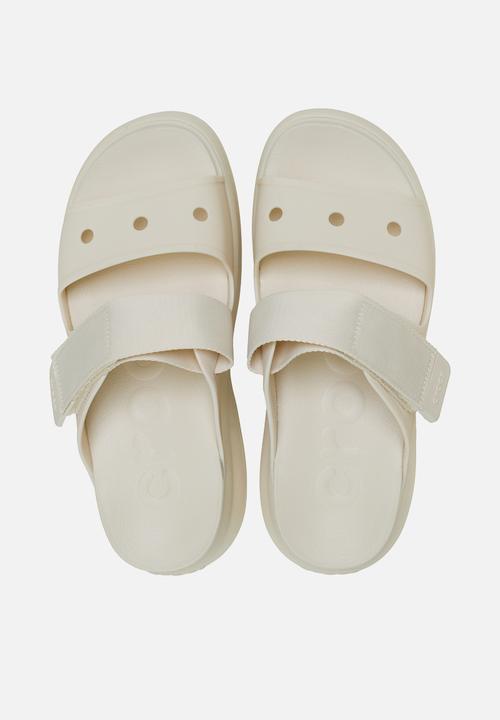 Crocs - soho two strap sandalslide - white