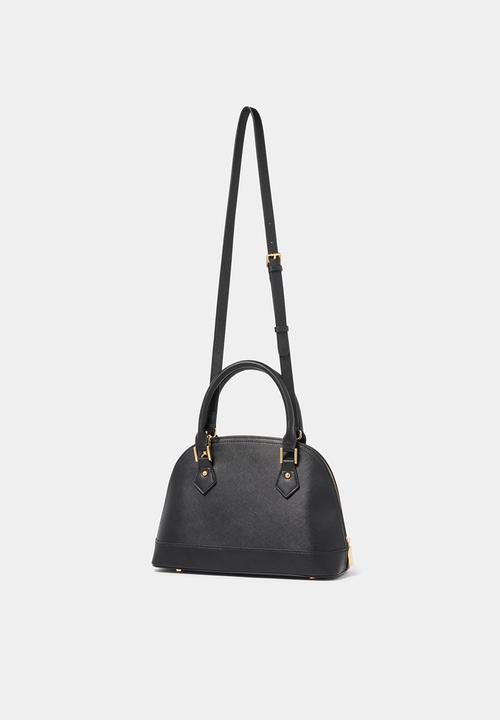 Forever New - Betty bowler bag in black saffiano