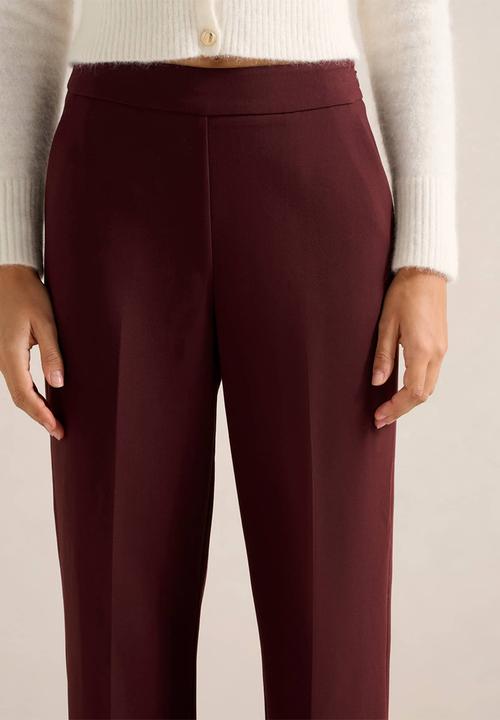 Forever New - Marissa wide leg pants in shiraz
