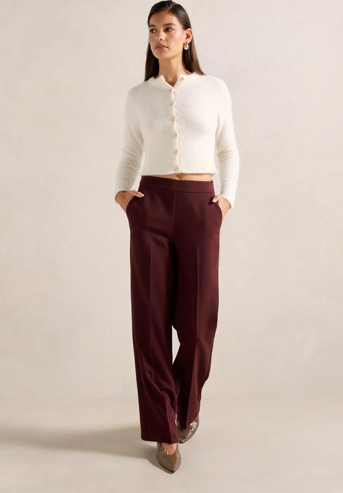 Forever New - Marissa wide leg pants in shiraz