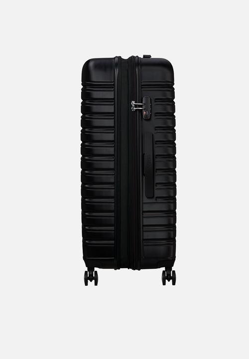 American Tourister - AT FLASHLINE SPINNER 78CM EXP TSA - SHAD BLACK