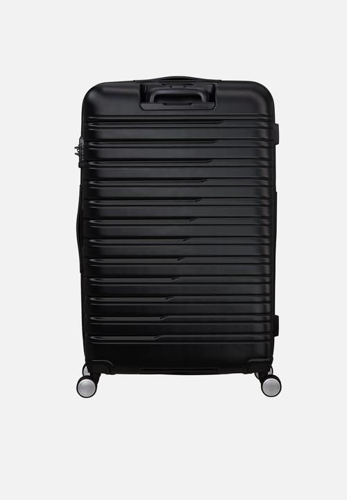 American Tourister - AT FLASHLINE SPINNER 78CM EXP TSA - SHAD BLACK