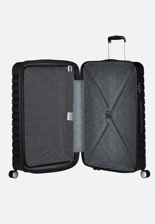 American Tourister - AT FLASHLINE SPINNER 78CM EXP TSA - SHAD BLACK