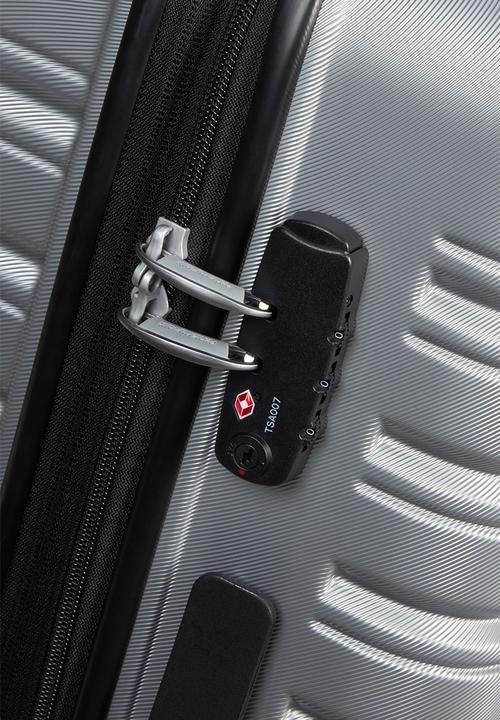 American Tourister - AT FLASHLINE SPINNER 78CM EXP TSA SKY SILVER
