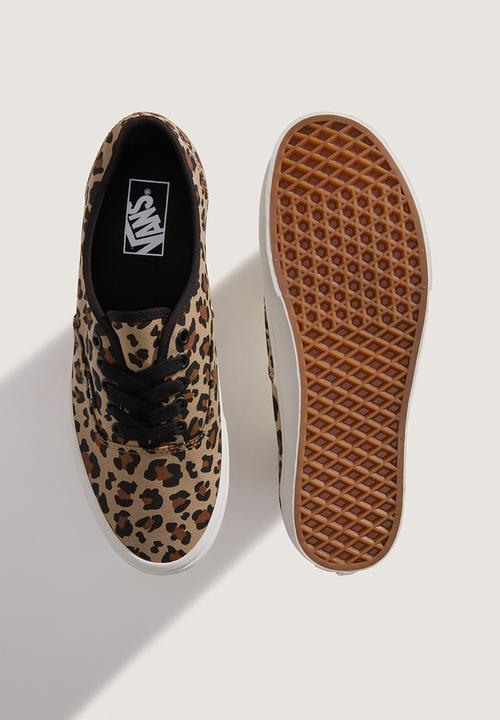 Vans - Authentic - Animalier Leopard