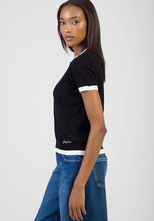 SISSY BOY - New Obsession Knit Top - Black/White