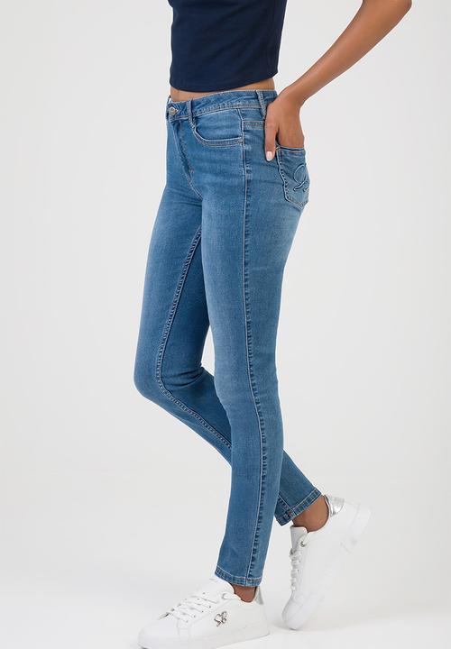 SISSY BOY - Elana Skinny Jeans  - Medium Vintage