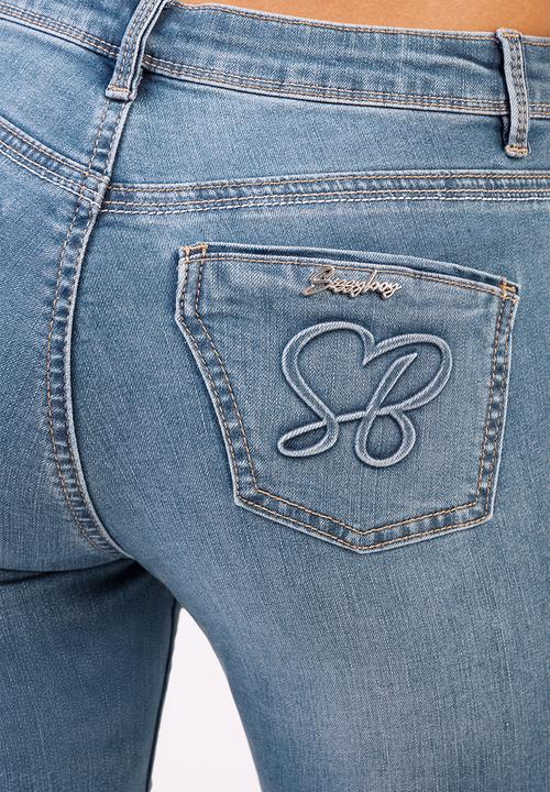 SISSY BOY - Elana Skinny Jeans  - Medium Vintage