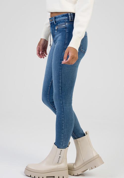 SISSY BOY - Lena Skinny Jeans  - Medium Vintage