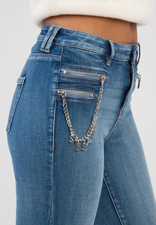 SISSY BOY - Lena Skinny Jeans  - Medium Vintage
