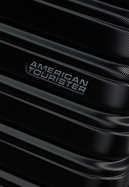 American Tourister - AT FLASHLINE SPINNER 67CM EXP TSA SHAD.BLACK