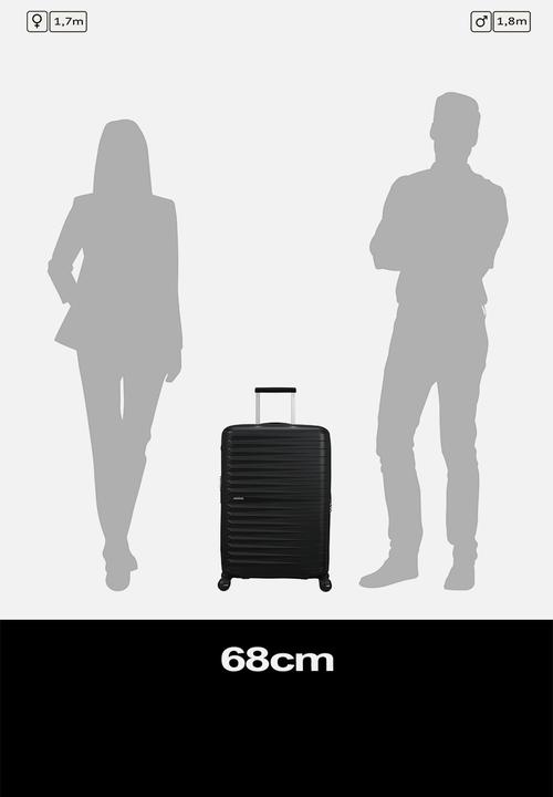 American Tourister - AT FASTFORWARD SPINNER 68CM TSA EXP FLASH BLCK