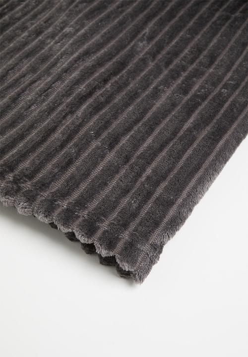 H&S - Elmwood Luxe Blanket 160x130 - Fog