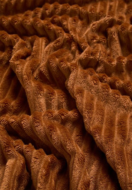 H&S - Elmwood Luxe Blanket 160x130 - Clay
