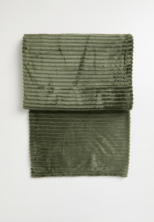 H&S - Elmwood Luxe Blanket 160x130 - Bark