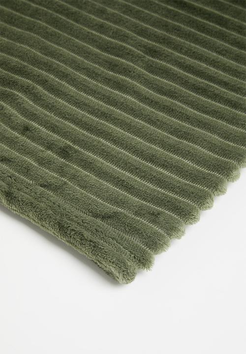H&S - Elmwood Luxe Blanket 160x130 - Bark