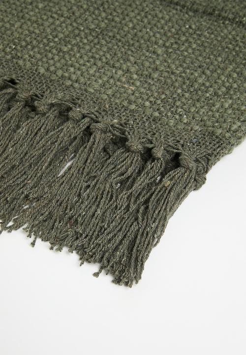 H&S - Plaid Cotton Slub - Olive