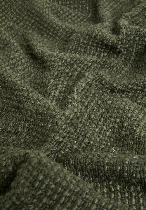 H&S - Plaid Cotton Slub - Olive