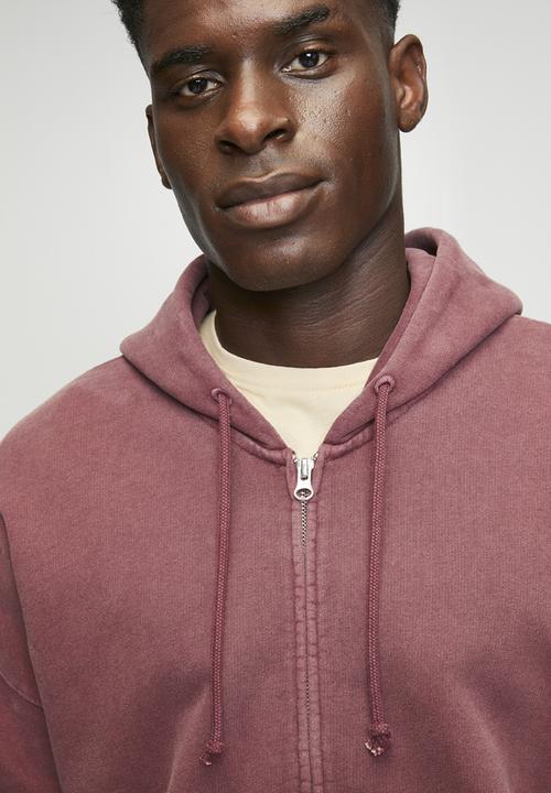 Levi’s® - Hayes boxy full zip - grunge wash roan rouge