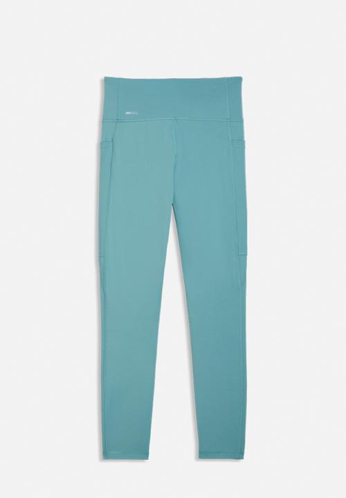 PUMA - W Tad Essential Tight - Hw 7/8 Baltic Se - Baltic Sea Blue