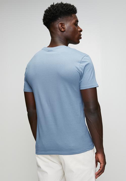 POLO - Lucas Essential Crew Neck Short Sleeve Tee - Blue